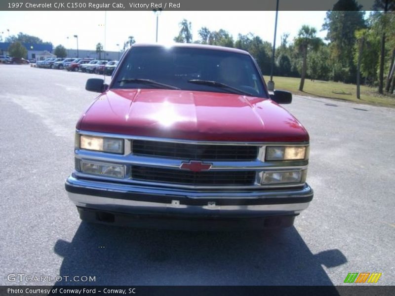 Victory Red / Red 1997 Chevrolet C/K C1500 Regular Cab