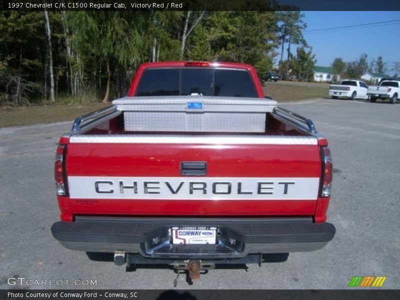 Victory Red / Red 1997 Chevrolet C/K C1500 Regular Cab