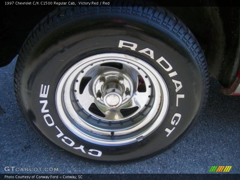 Victory Red / Red 1997 Chevrolet C/K C1500 Regular Cab