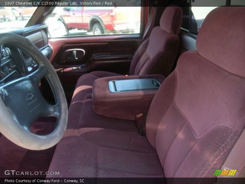 Victory Red / Red 1997 Chevrolet C/K C1500 Regular Cab