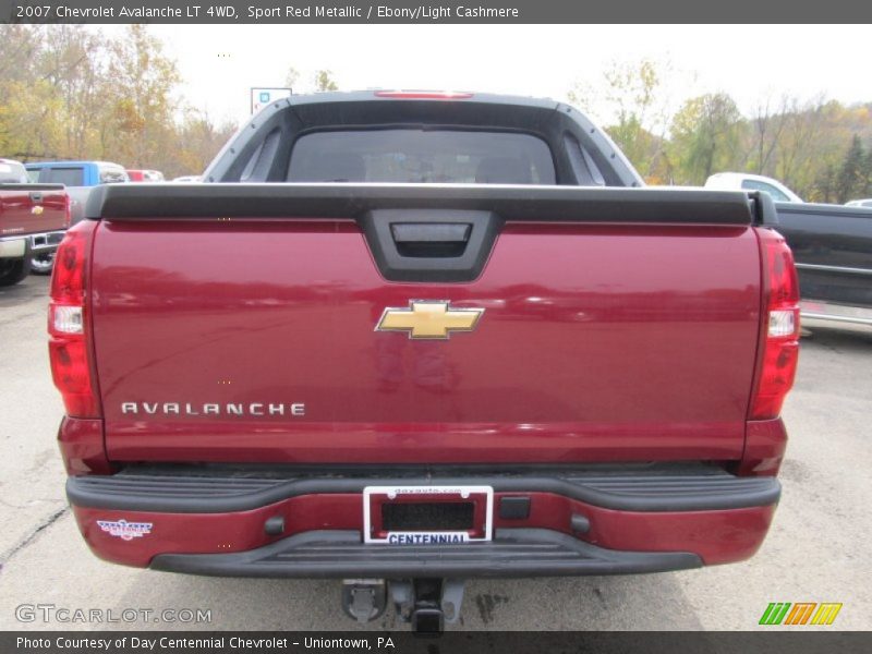 Sport Red Metallic / Ebony/Light Cashmere 2007 Chevrolet Avalanche LT 4WD