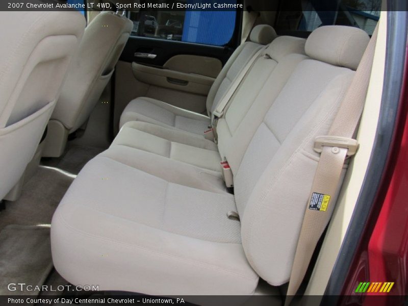 Sport Red Metallic / Ebony/Light Cashmere 2007 Chevrolet Avalanche LT 4WD