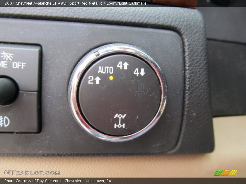 Sport Red Metallic / Ebony/Light Cashmere 2007 Chevrolet Avalanche LT 4WD