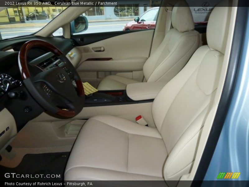  2012 RX 350 AWD Parchment Interior