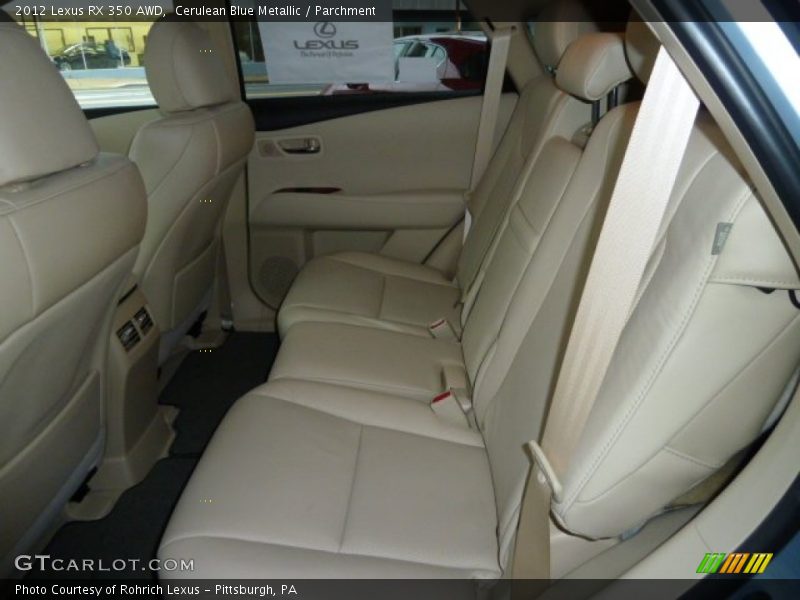  2012 RX 350 AWD Parchment Interior