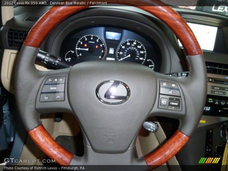  2012 RX 350 AWD Steering Wheel