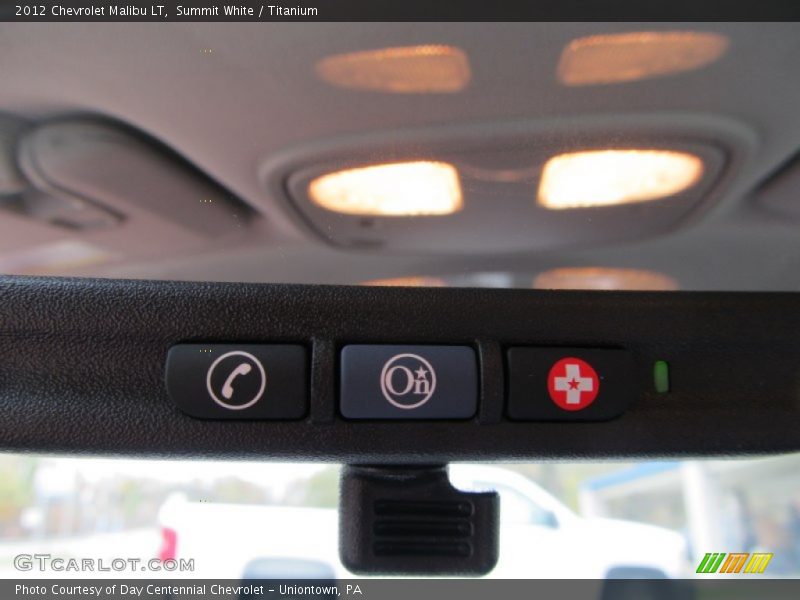 Summit White / Titanium 2012 Chevrolet Malibu LT