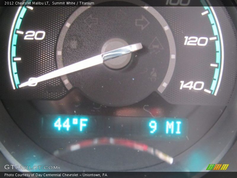 Summit White / Titanium 2012 Chevrolet Malibu LT