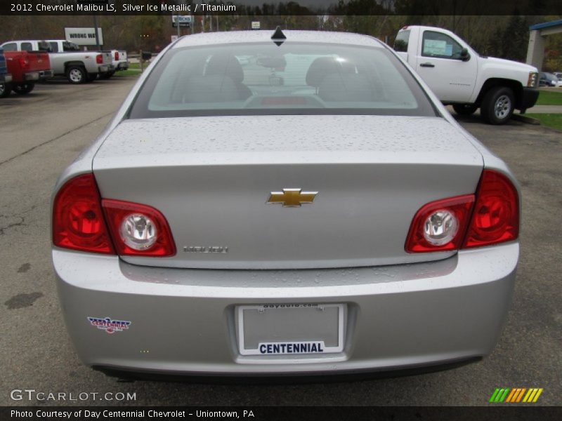 Silver Ice Metallic / Titanium 2012 Chevrolet Malibu LS