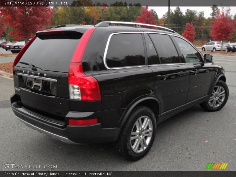 Black / Beige 2011 Volvo XC90 3.2