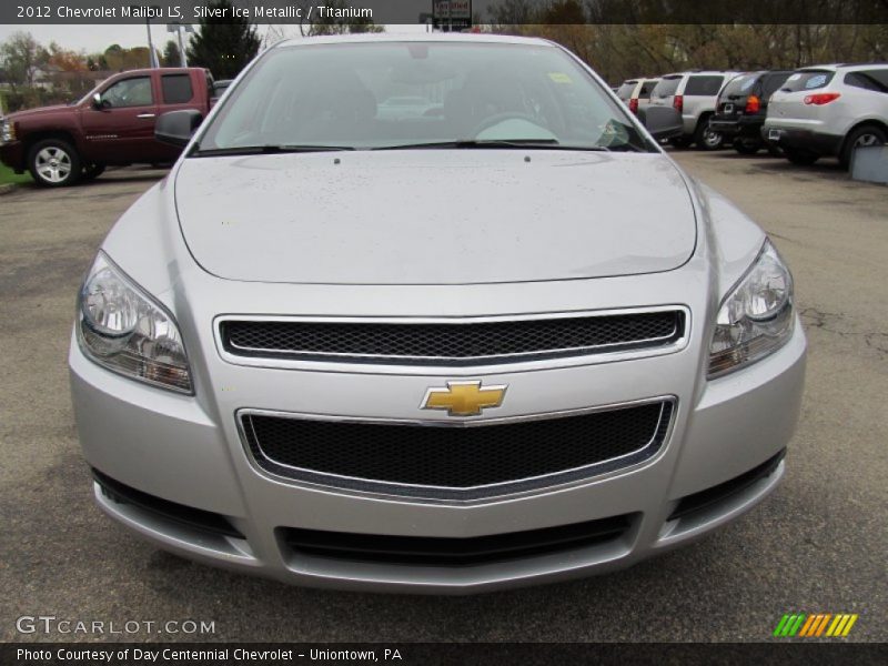 Silver Ice Metallic / Titanium 2012 Chevrolet Malibu LS