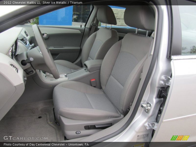 Silver Ice Metallic / Titanium 2012 Chevrolet Malibu LS