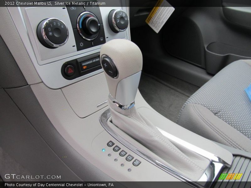 Silver Ice Metallic / Titanium 2012 Chevrolet Malibu LS