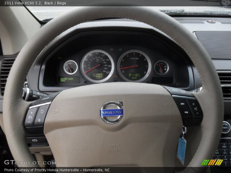 Black / Beige 2011 Volvo XC90 3.2