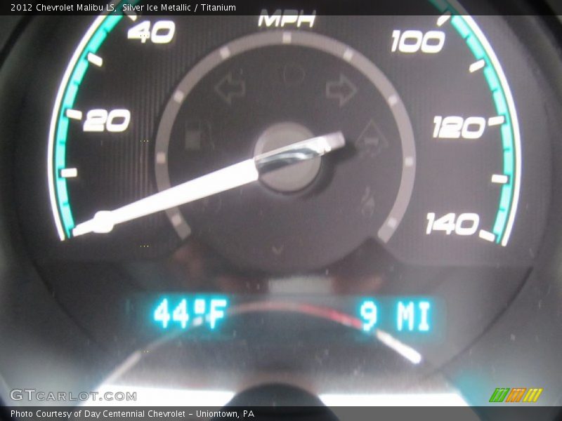 Silver Ice Metallic / Titanium 2012 Chevrolet Malibu LS