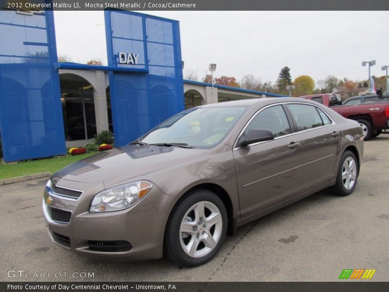Mocha Steel Metallic / Cocoa/Cashmere 2012 Chevrolet Malibu LS