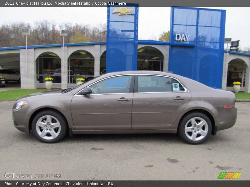 Mocha Steel Metallic / Cocoa/Cashmere 2012 Chevrolet Malibu LS