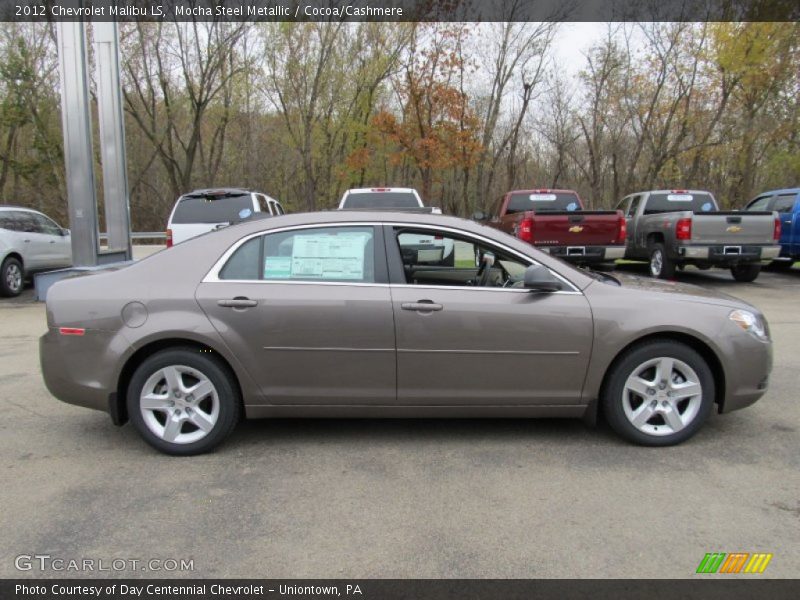 Mocha Steel Metallic / Cocoa/Cashmere 2012 Chevrolet Malibu LS