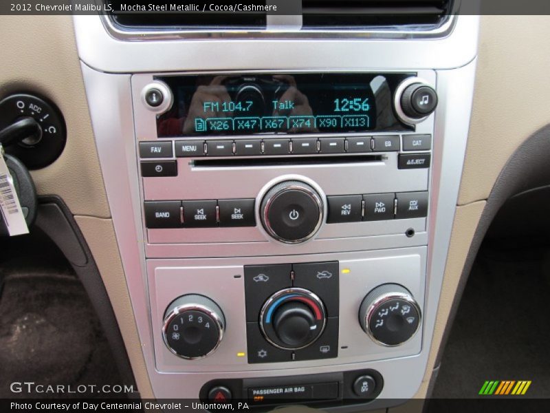 Mocha Steel Metallic / Cocoa/Cashmere 2012 Chevrolet Malibu LS