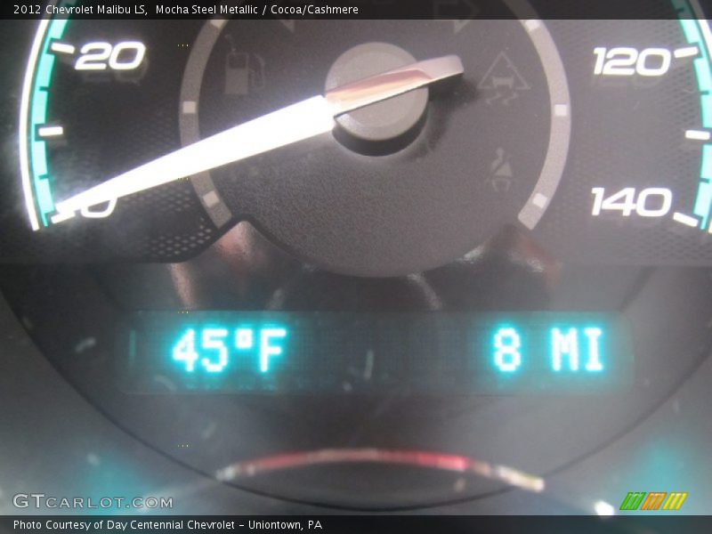 Mocha Steel Metallic / Cocoa/Cashmere 2012 Chevrolet Malibu LS