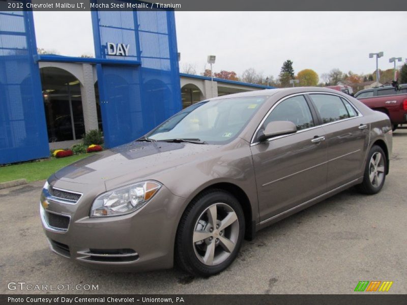Mocha Steel Metallic / Titanium 2012 Chevrolet Malibu LT