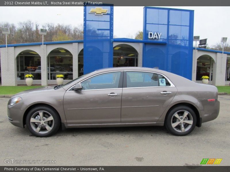 Mocha Steel Metallic / Titanium 2012 Chevrolet Malibu LT