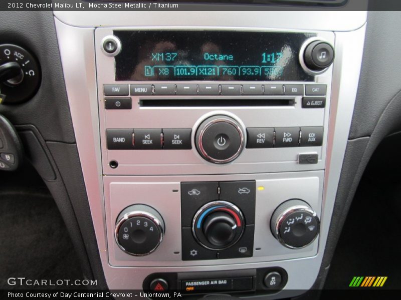 Mocha Steel Metallic / Titanium 2012 Chevrolet Malibu LT