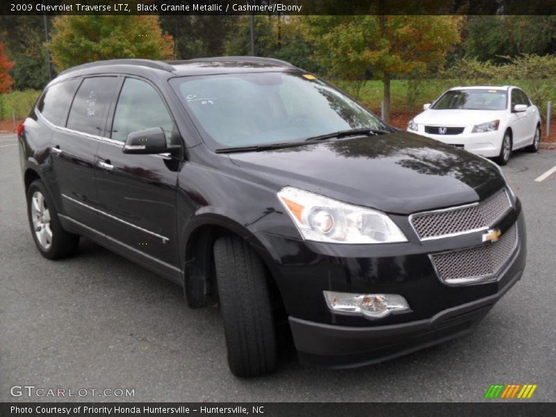 Black Granite Metallic / Cashmere/Ebony 2009 Chevrolet Traverse LTZ