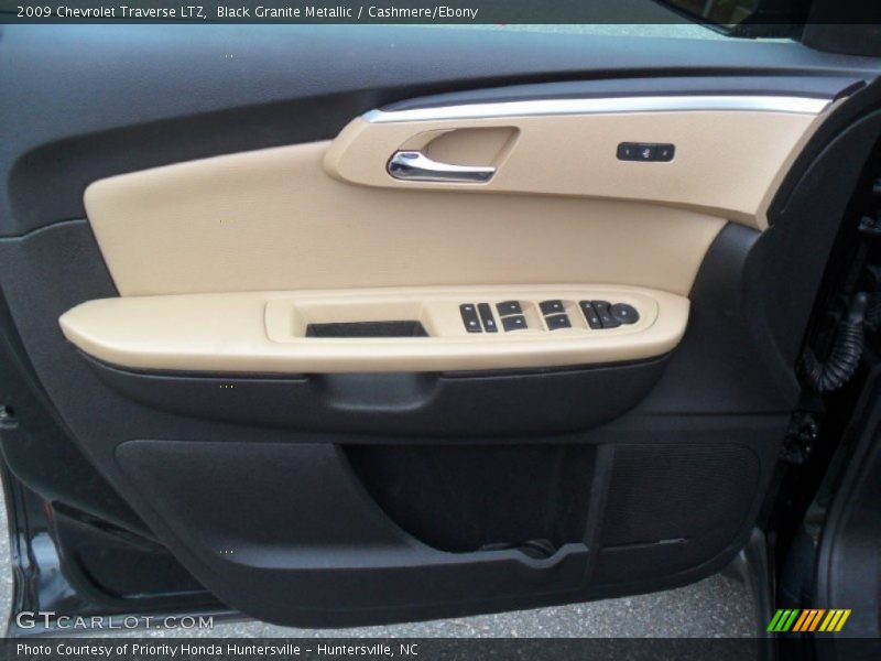 Black Granite Metallic / Cashmere/Ebony 2009 Chevrolet Traverse LTZ