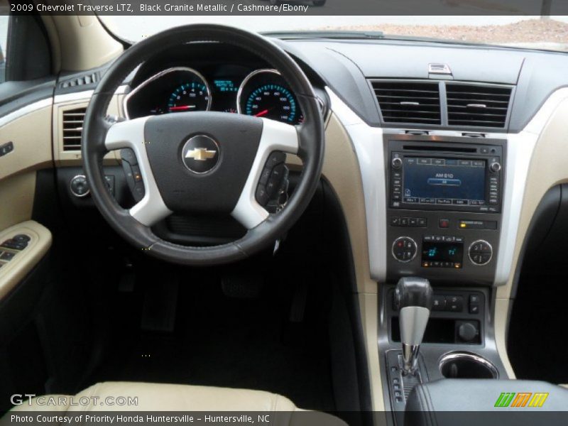 Black Granite Metallic / Cashmere/Ebony 2009 Chevrolet Traverse LTZ