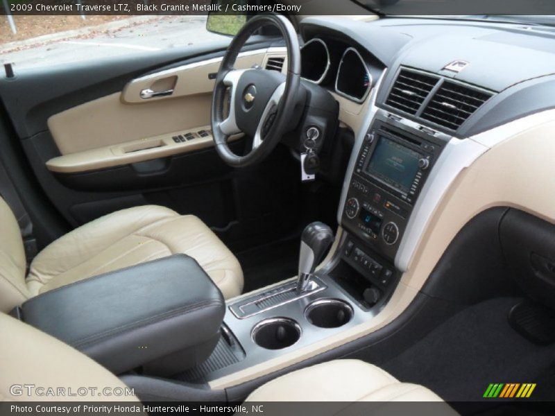 Black Granite Metallic / Cashmere/Ebony 2009 Chevrolet Traverse LTZ
