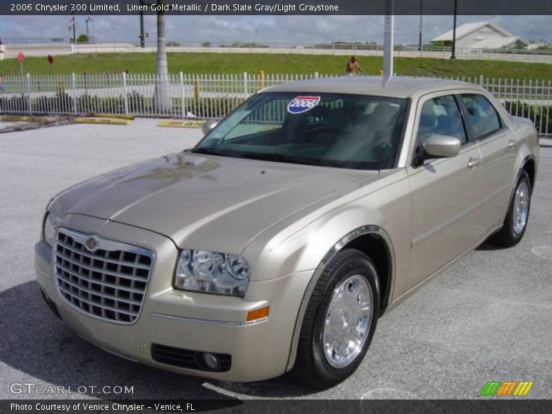Linen Gold Metallic / Dark Slate Gray/Light Graystone 2006 Chrysler 300 Limited