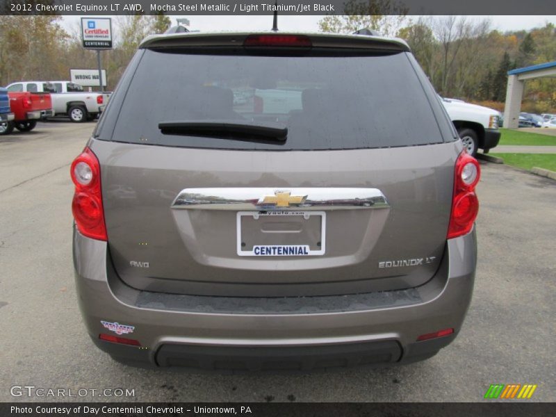 Mocha Steel Metallic / Light Titanium/Jet Black 2012 Chevrolet Equinox LT AWD