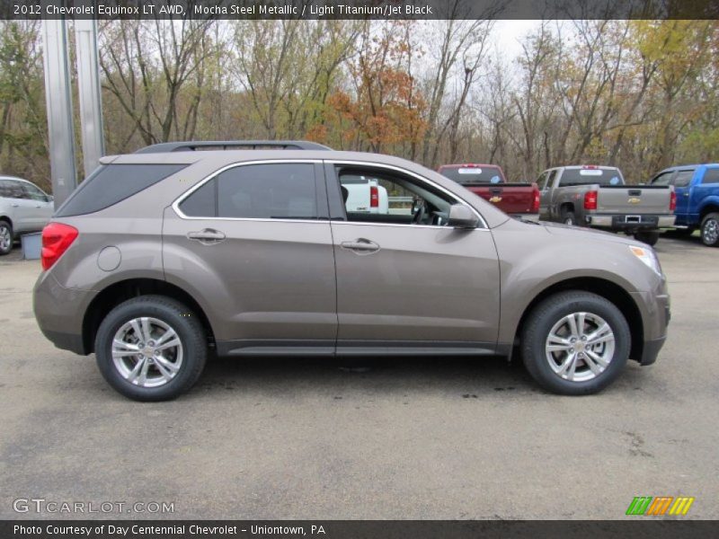 Mocha Steel Metallic / Light Titanium/Jet Black 2012 Chevrolet Equinox LT AWD