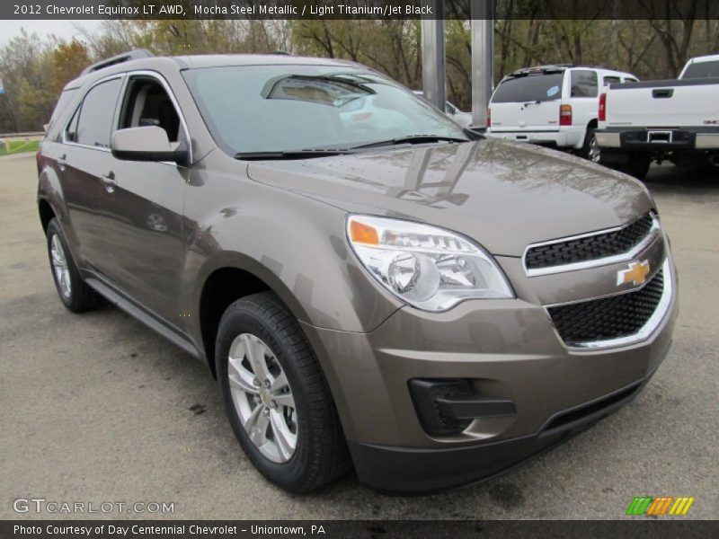 Mocha Steel Metallic / Light Titanium/Jet Black 2012 Chevrolet Equinox LT AWD