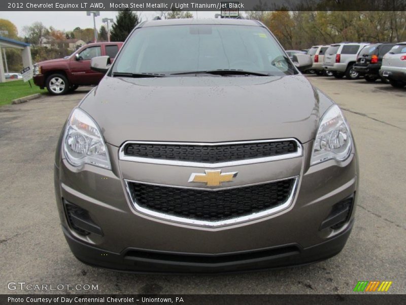 Mocha Steel Metallic / Light Titanium/Jet Black 2012 Chevrolet Equinox LT AWD