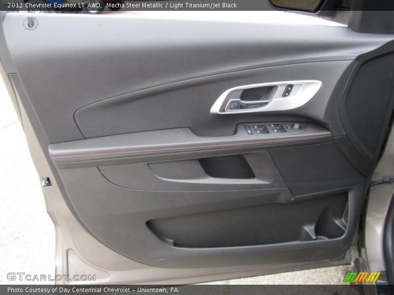 Mocha Steel Metallic / Light Titanium/Jet Black 2012 Chevrolet Equinox LT AWD