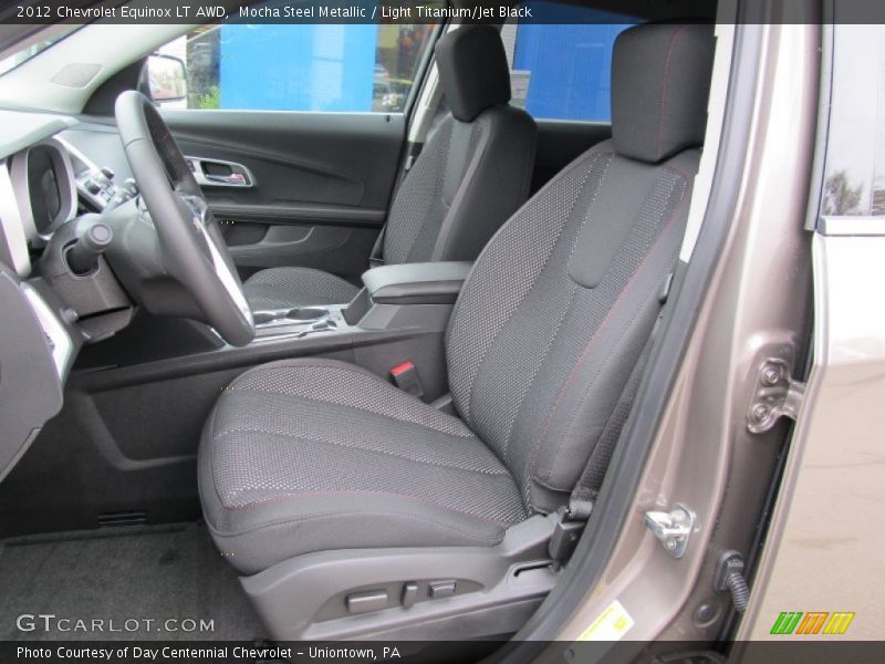 Mocha Steel Metallic / Light Titanium/Jet Black 2012 Chevrolet Equinox LT AWD