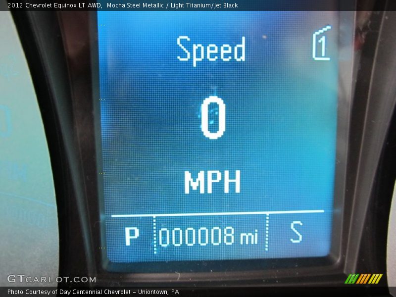 Mocha Steel Metallic / Light Titanium/Jet Black 2012 Chevrolet Equinox LT AWD