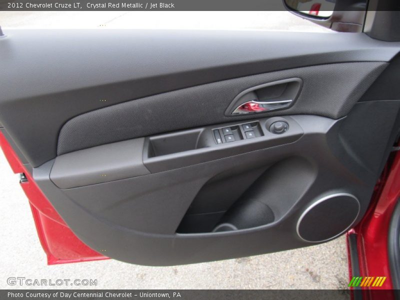 Crystal Red Metallic / Jet Black 2012 Chevrolet Cruze LT