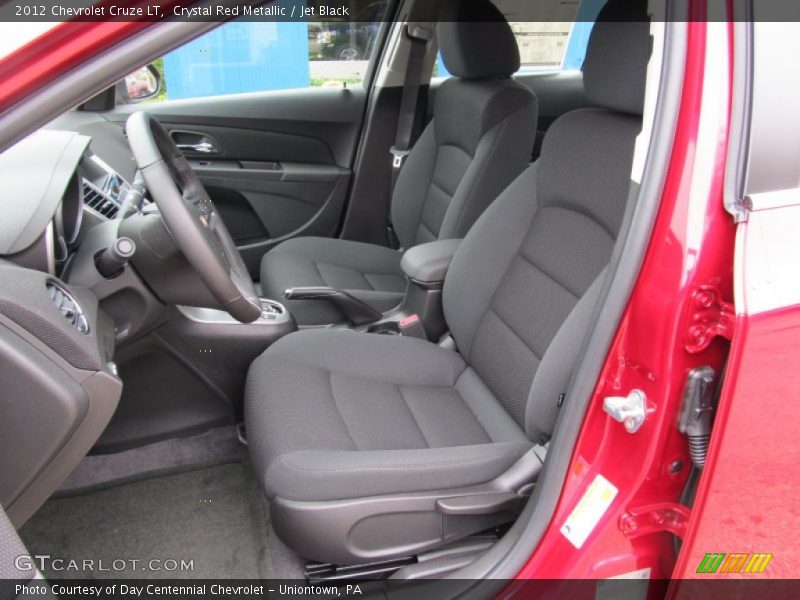 Crystal Red Metallic / Jet Black 2012 Chevrolet Cruze LT