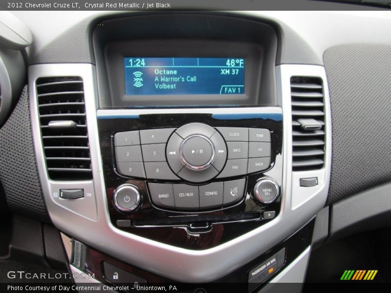 Crystal Red Metallic / Jet Black 2012 Chevrolet Cruze LT