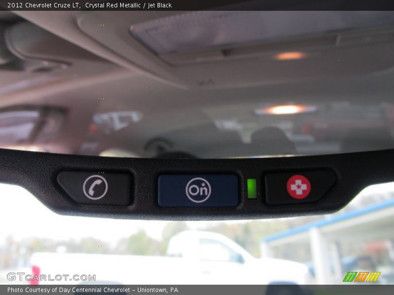 Crystal Red Metallic / Jet Black 2012 Chevrolet Cruze LT