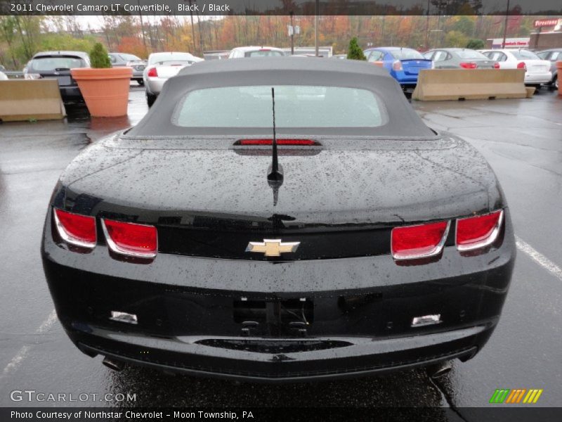 Black / Black 2011 Chevrolet Camaro LT Convertible