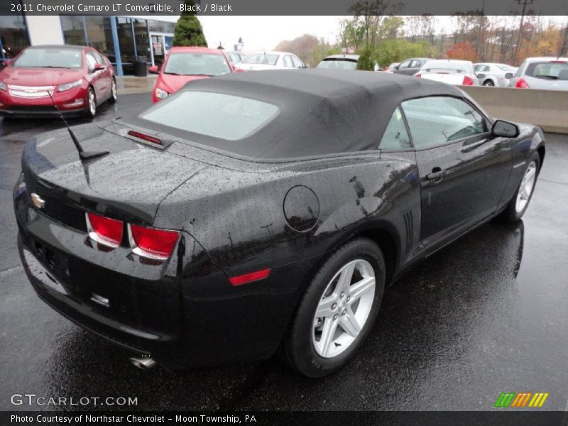 Black / Black 2011 Chevrolet Camaro LT Convertible