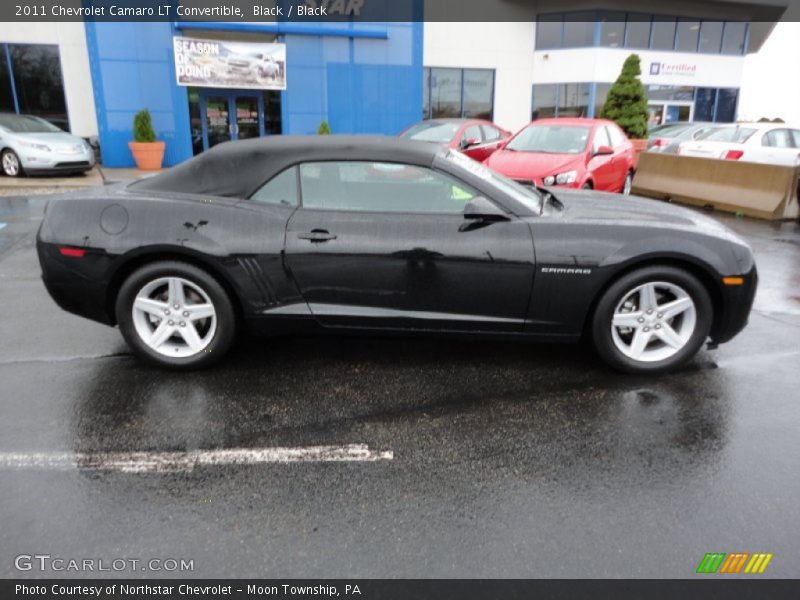 Black / Black 2011 Chevrolet Camaro LT Convertible