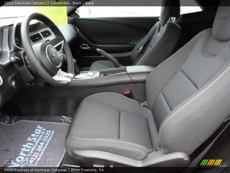 Black / Black 2011 Chevrolet Camaro LT Convertible