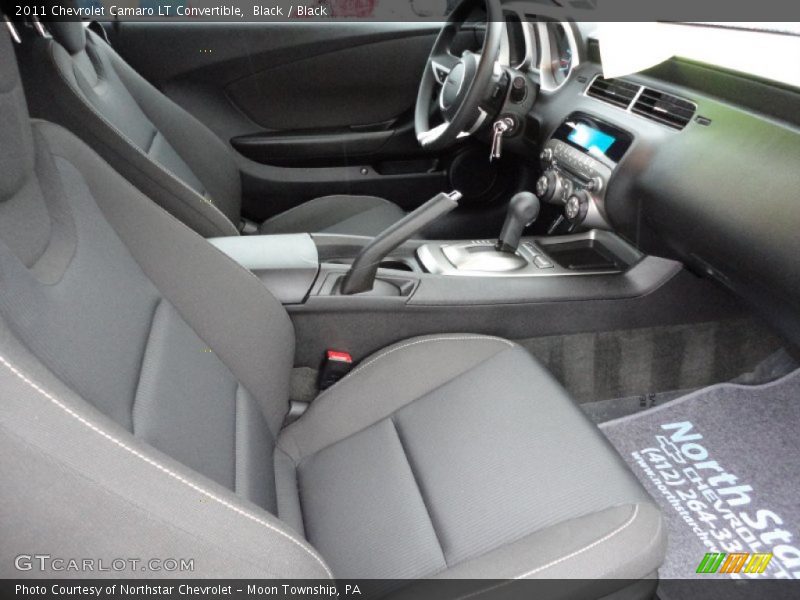 Black / Black 2011 Chevrolet Camaro LT Convertible