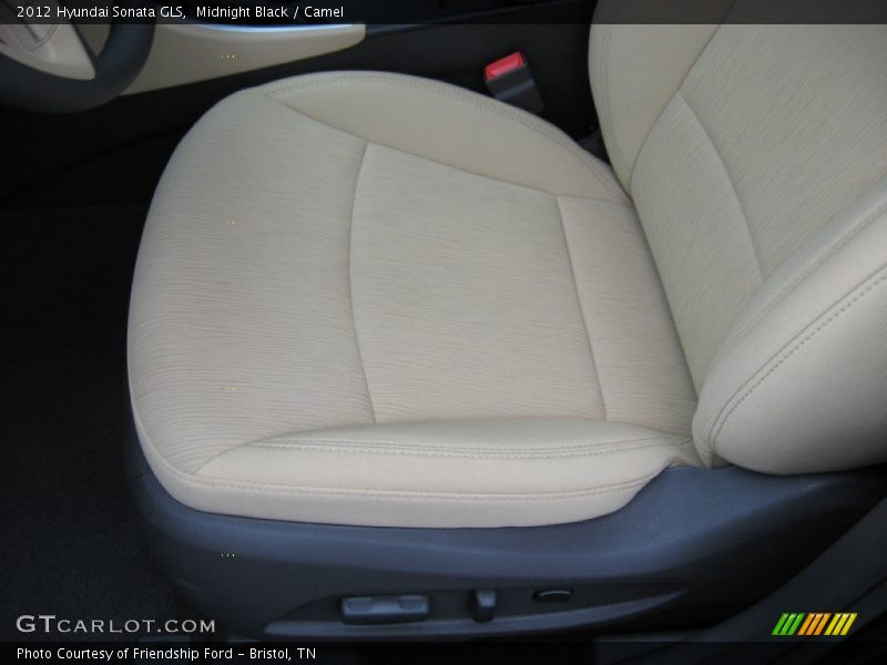 Midnight Black / Camel 2012 Hyundai Sonata GLS