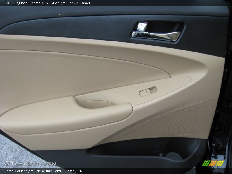 Midnight Black / Camel 2012 Hyundai Sonata GLS